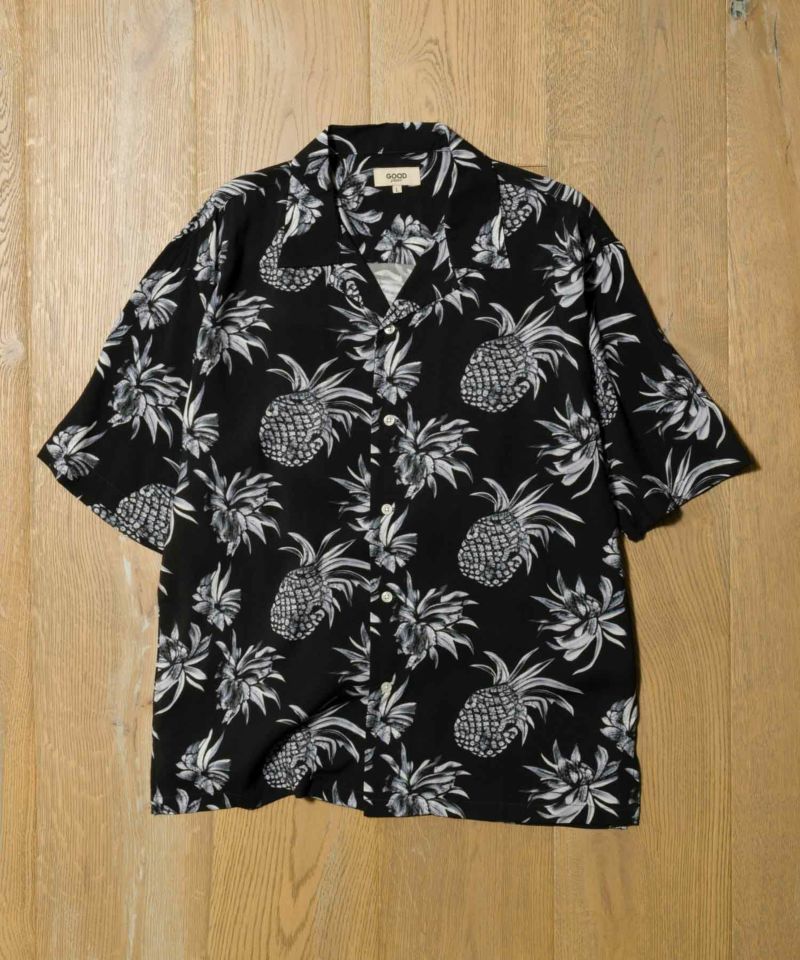 GOOD CREW  レーヨンアロハシャツ メンズ商品画像-15
