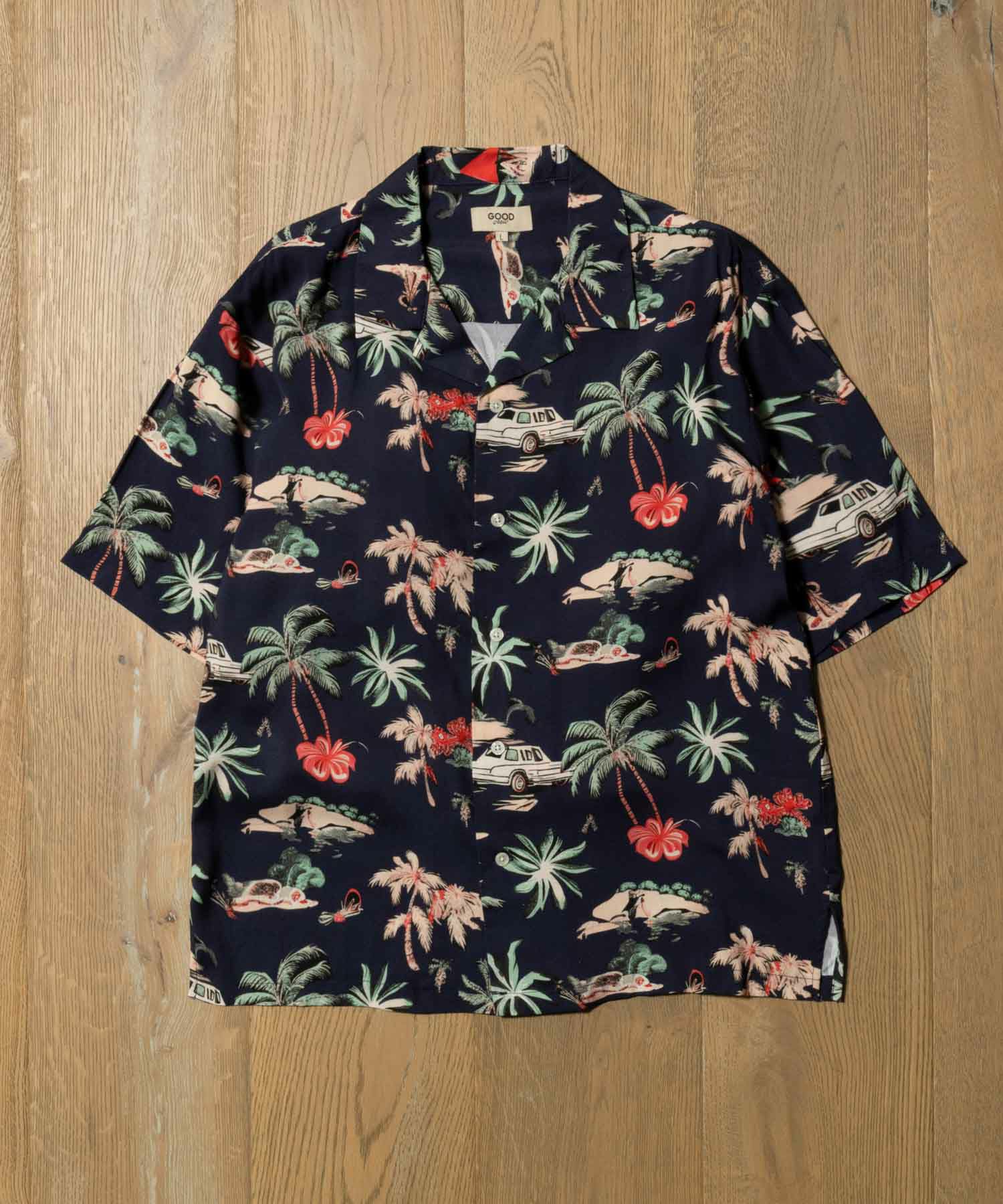 GOOD CREW  レーヨンアロハシャツ メンズ商品サムネイル-16