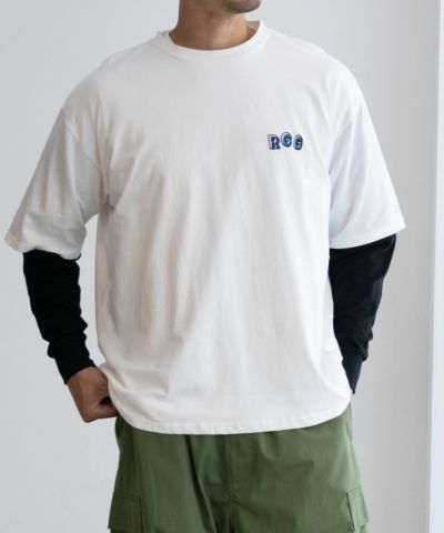 【オンラインストア限定】RED CAP GIRL  フェイクレイヤードロングスリーブTシャツ メンズ