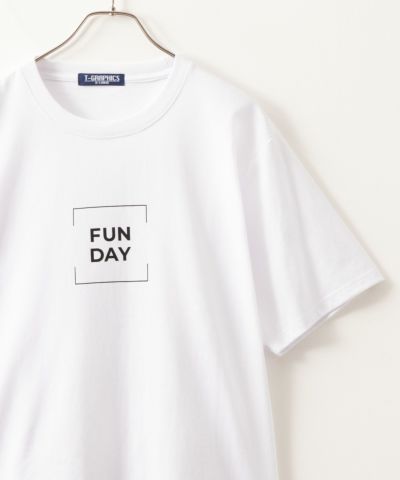 T-GRAPHICS  ロゴプリント半袖Ｔシャツ メンズ ネコポス 対応商品