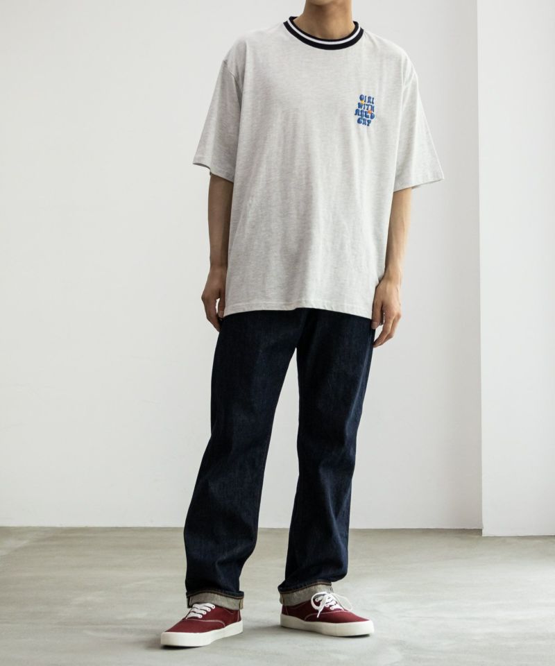 【オンラインストア限定】RED CAP GIRL  発泡プリントラインリブTシャツ メンズ メール便 対応商品商品画像-6