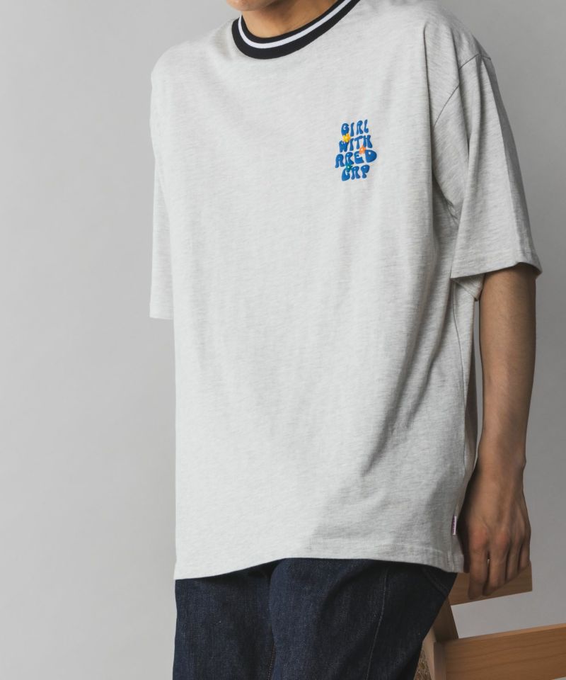 【オンラインストア限定】RED CAP GIRL  発泡プリントラインリブTシャツ メンズ メール便 対応商品商品画像-19