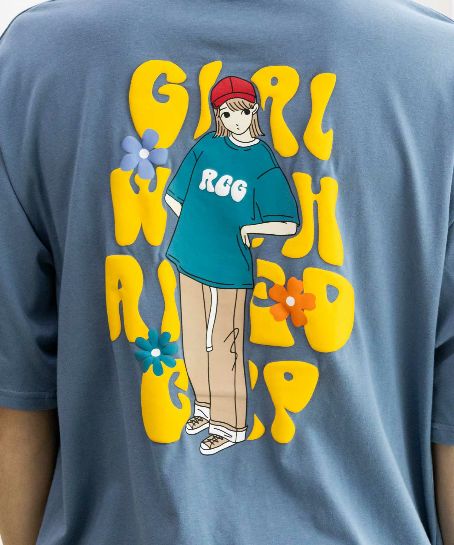 【オンラインストア限定】RED CAP GIRL 発泡プリントラインリブTシャツ メンズ メール便 対応商品商品サムネイル-32