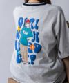【オンラインストア限定】RED CAP GIRL  発泡プリントラインリブTシャツ メンズ メール便 対応商品商品サムネイル-36