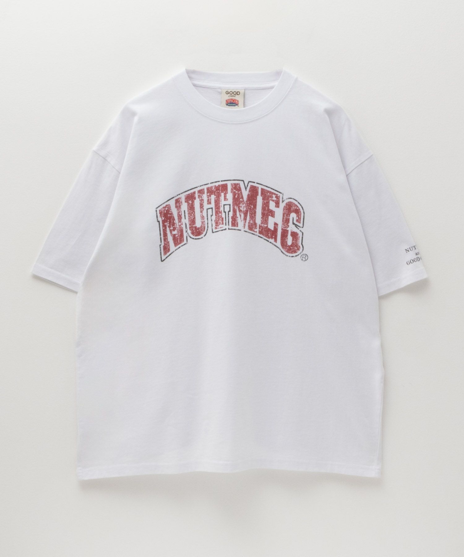 GOOD CREW×NUTMEG Tシャツ メンズ ネコポス 対応商品