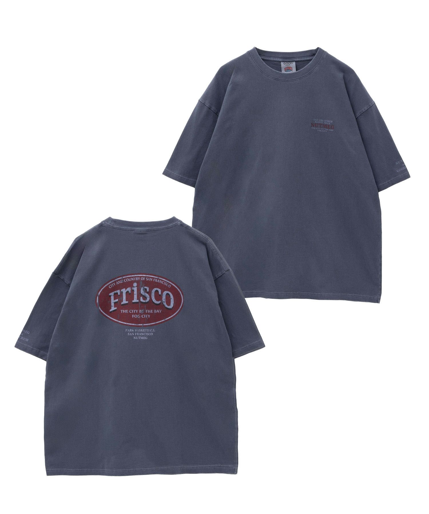 GOOD CREW  GOOD CREW×NUTMEG コラボTシャツ メンズ メール便 対応商品商品サムネイル-2