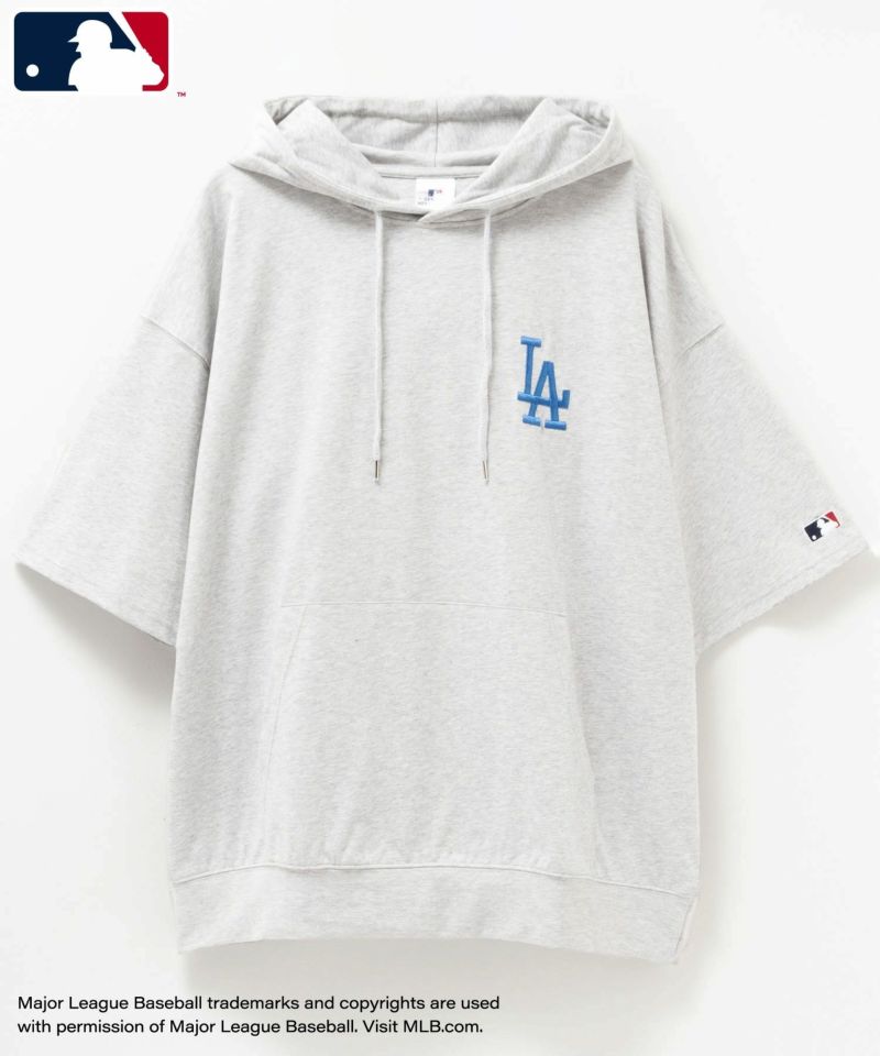 MLB  バックアーチロゴTシャツパーカー メンズ商品画像-1