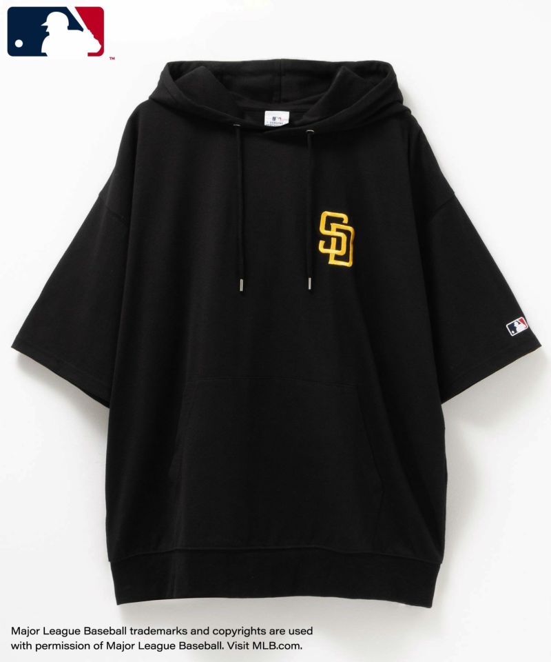 MLB  バックアーチロゴTシャツパーカー メンズ商品画像-2