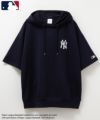 MLB バックアーチロゴTシャツパーカー メンズ