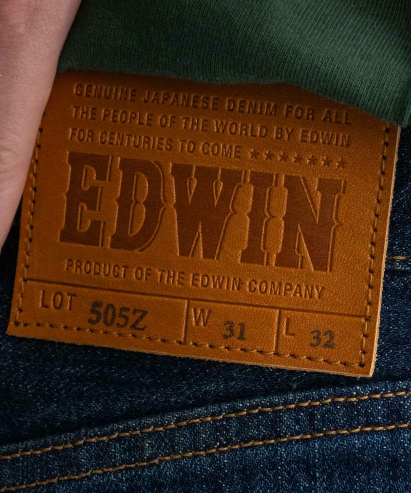 EDWIN 505Z ワイドストレートパンツ メンズ