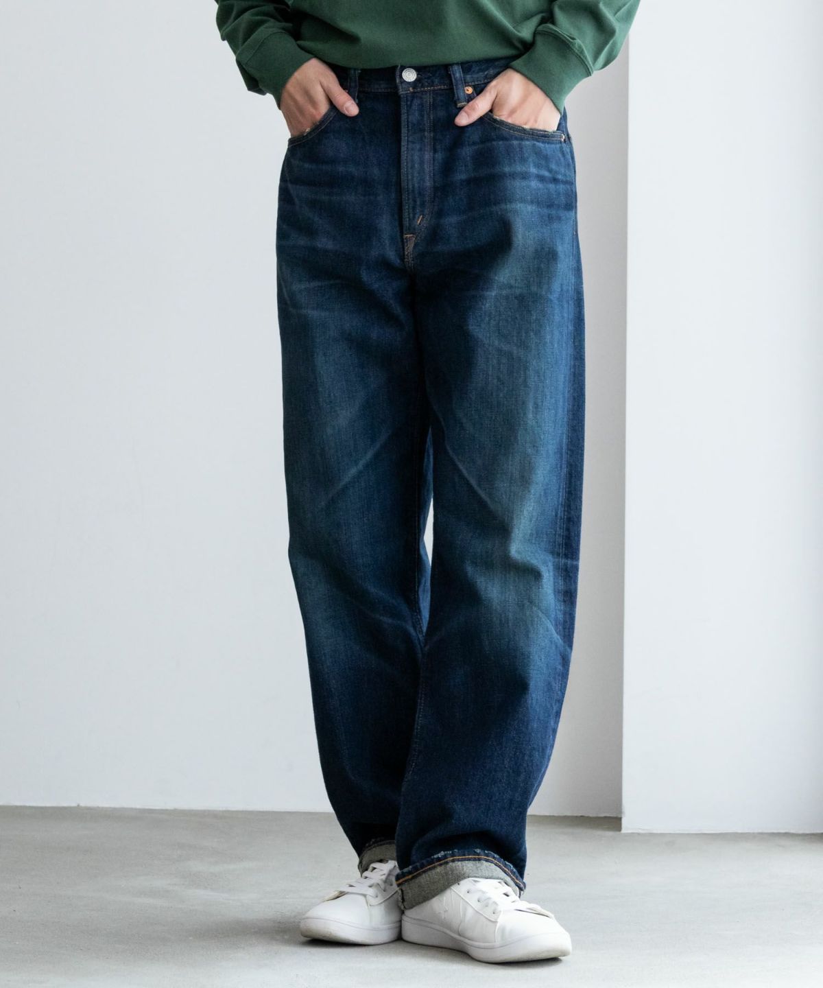 EDWIN 505Z ワイドストレートパンツ メンズ