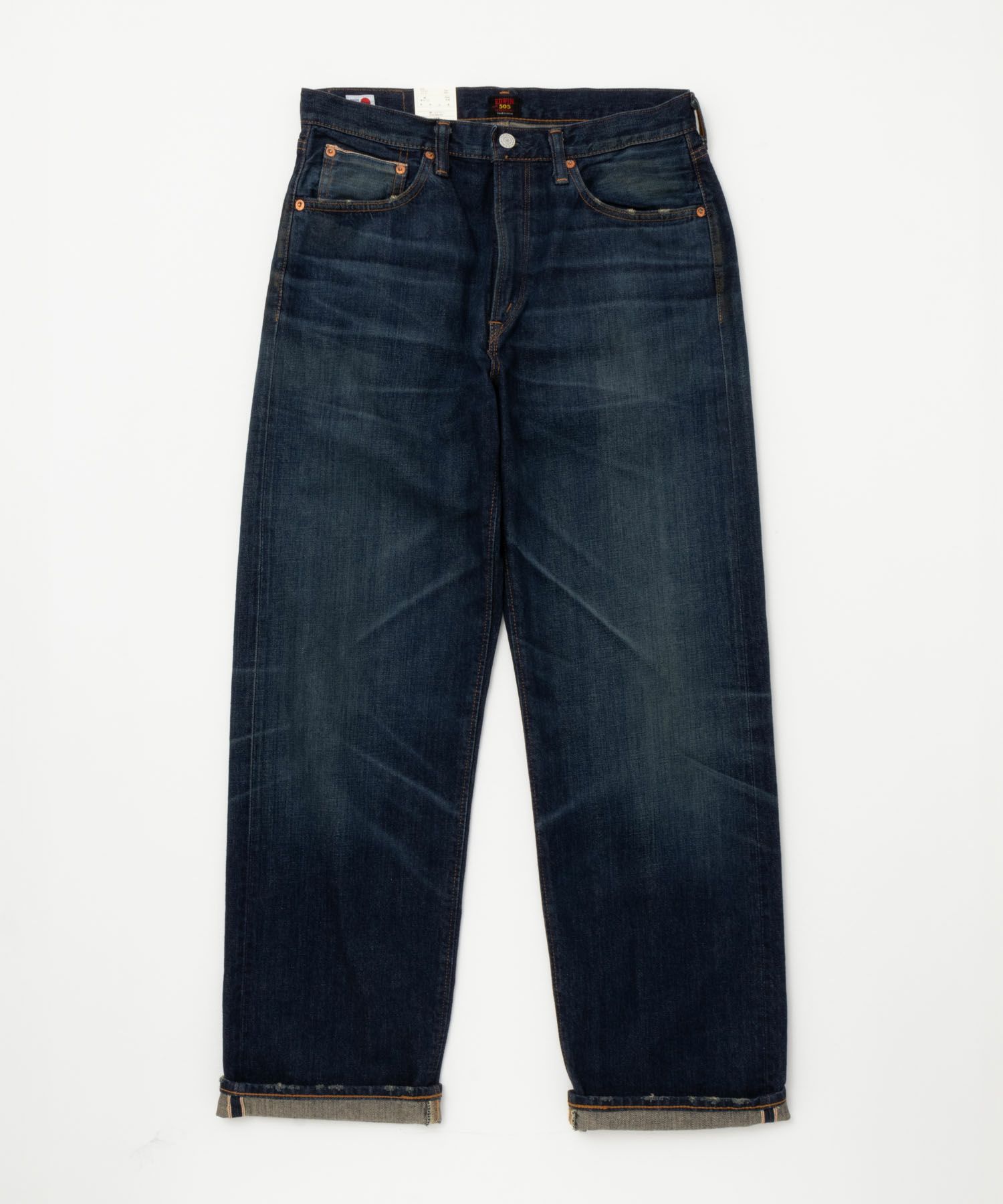 EDWIN 505Z ワイドストレートパンツ メンズ
