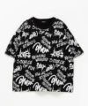 RICH MIX ビッグロゴ総柄プリントTシャツ キッズ ネコポス 対応商品