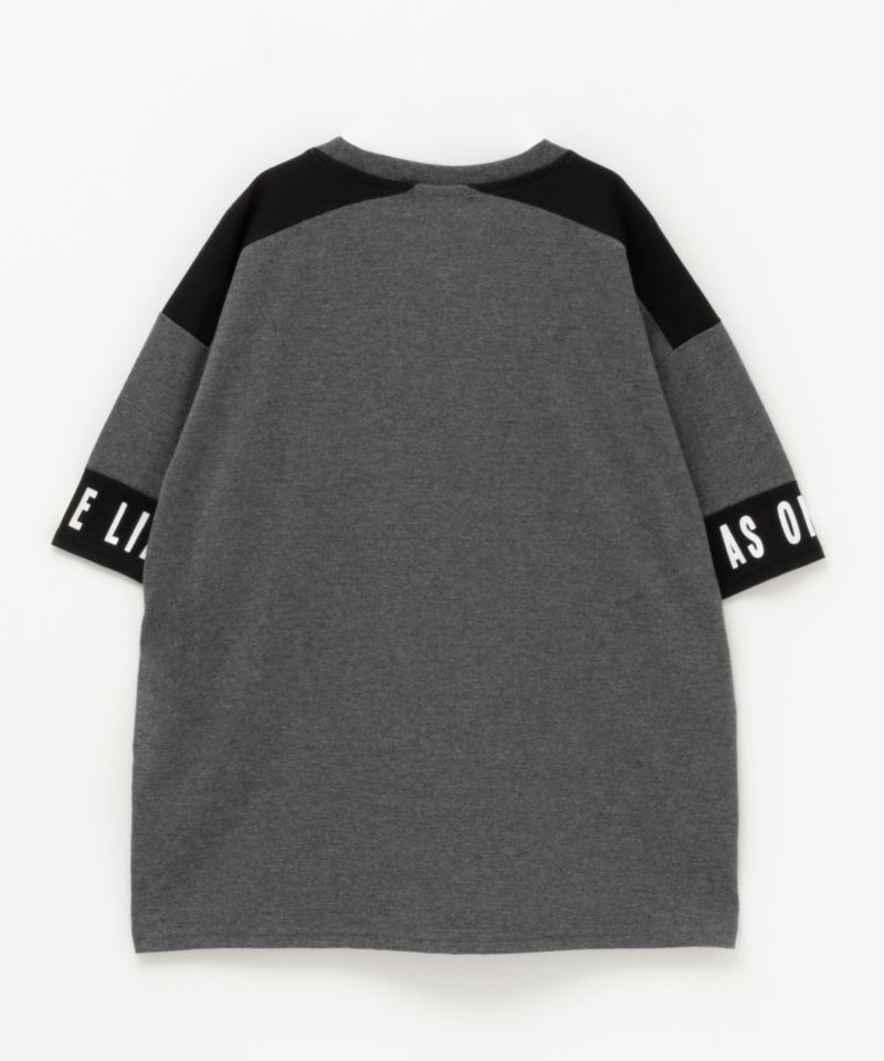 RICH MIX  デザイン切替Tシャツ キッズ メール便 対応商品商品画像-4