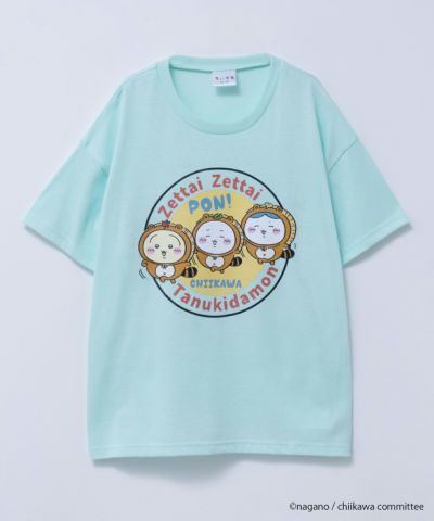 ちいかわ 半袖Tシャツ たぬき キッズ