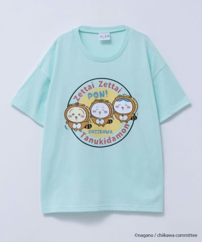ちいかわ 半袖Tシャツ たぬき キッズ ネコポス 対応商品