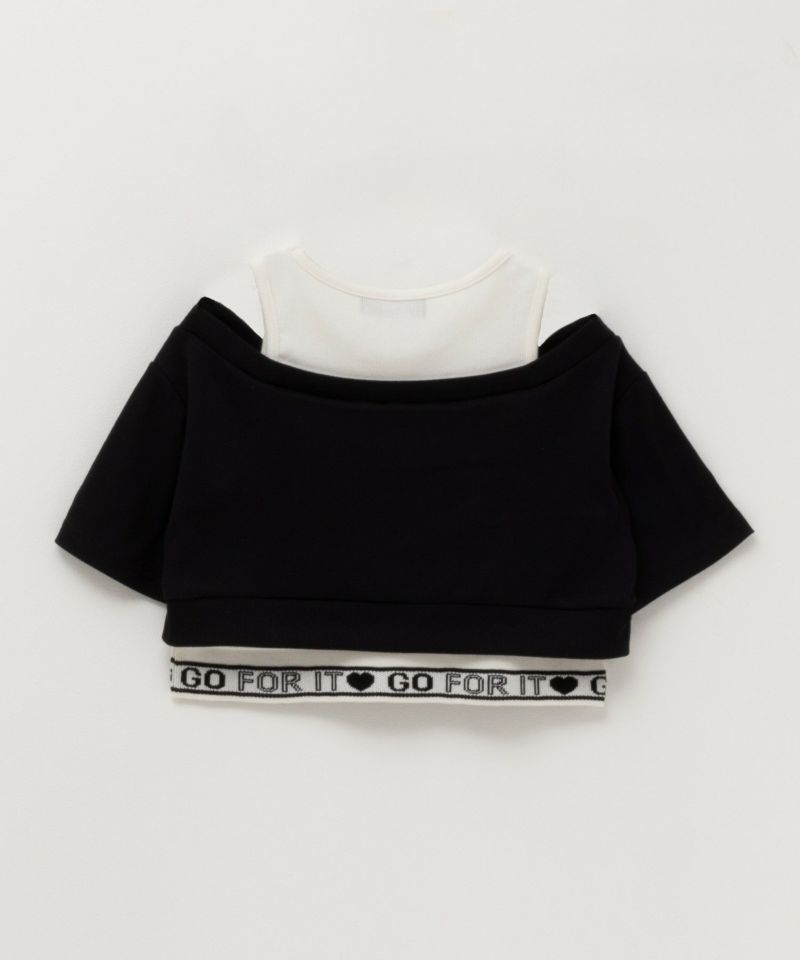 RICH MIX フェイクアンサンブルTシャツ キッズ商品画像-2