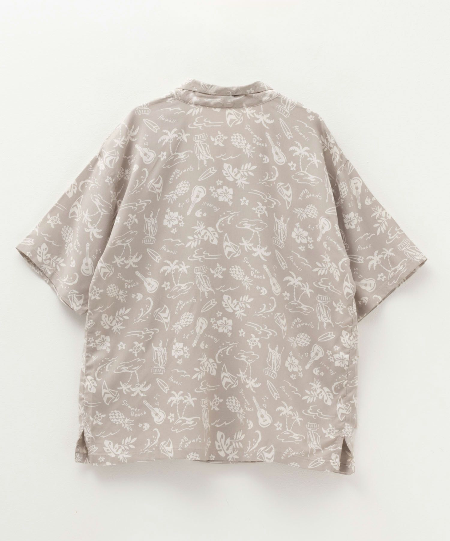 NAVY インドファブリック レーヨン開襟シャツ キッズ