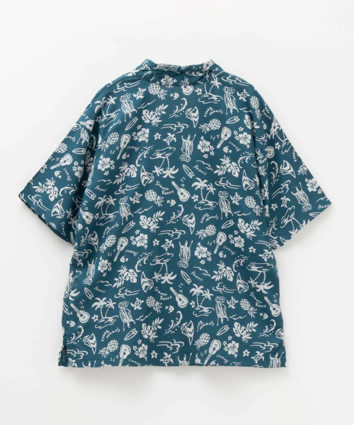 NAVY インドファブリック レーヨン開襟シャツ キッズ