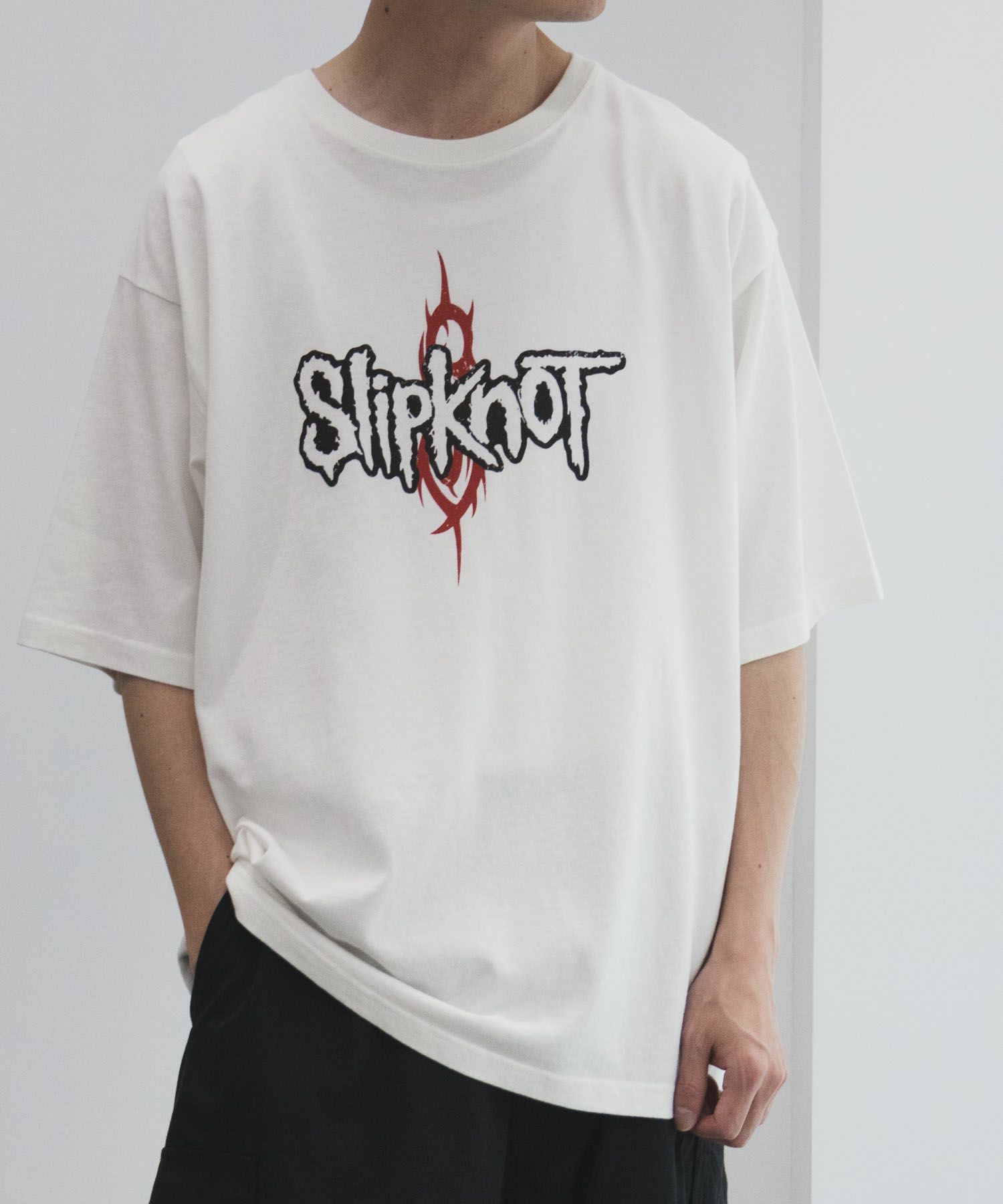 Slipknot ロゴTシャツ メンズ