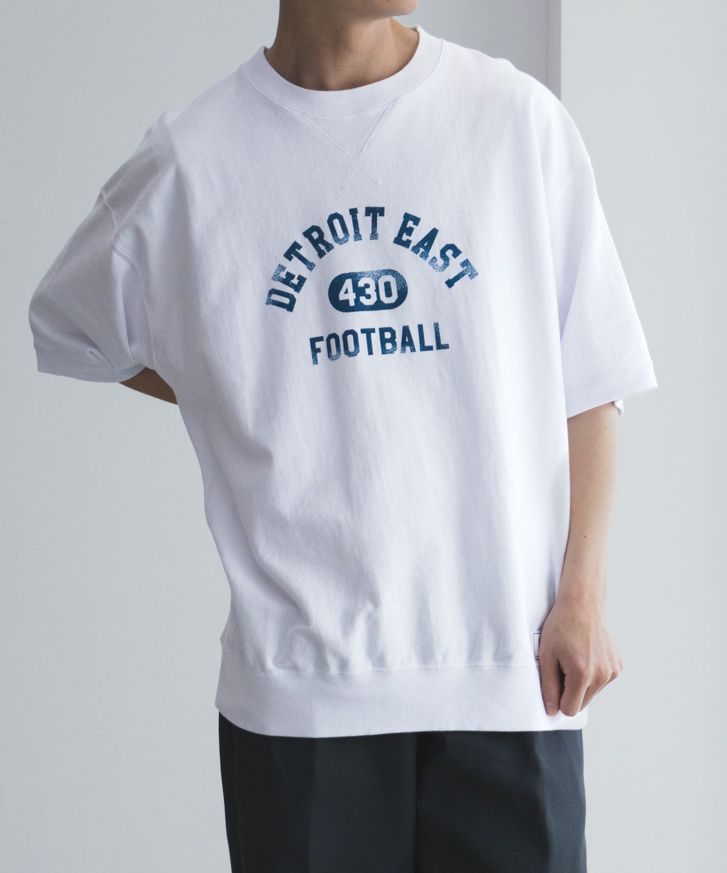 NUTMEG 天竺スウェットTシャツ メンズ ネコポス 対応商品