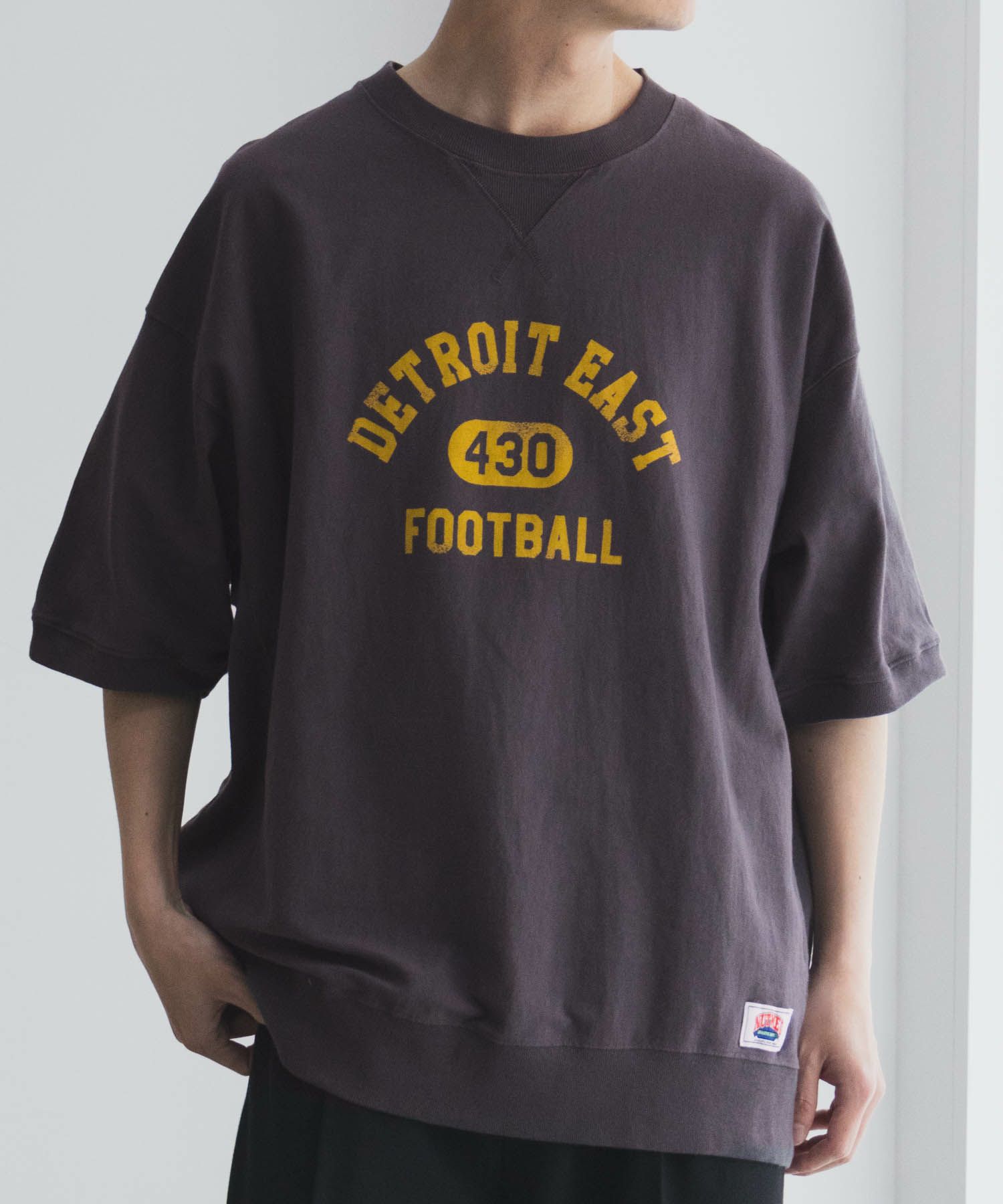 【オンラインストア限定】NUTMEG  天竺スウェットTシャツ メンズ メール便 対応商品商品画像-3