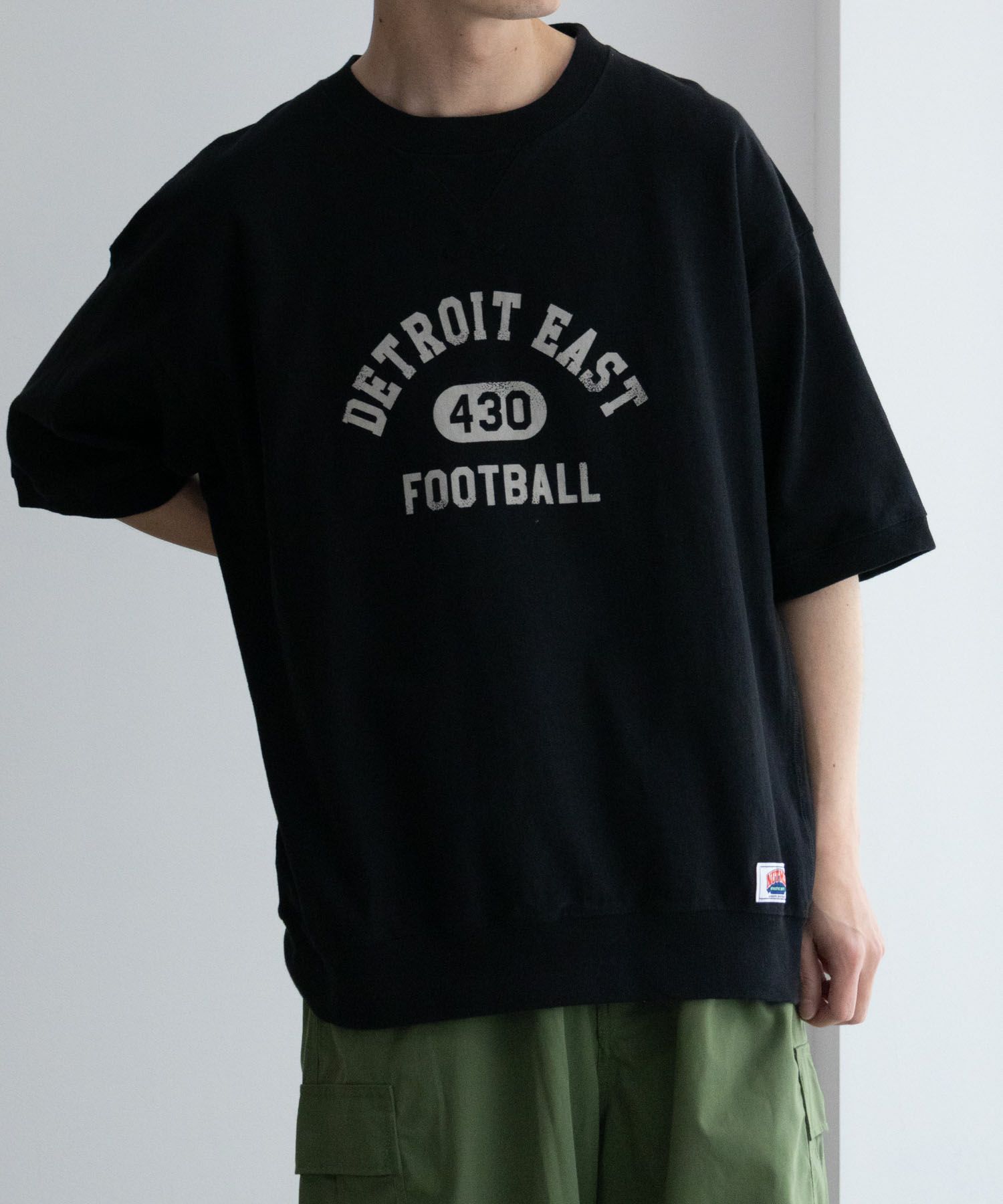NUTMEG 天竺スウェットTシャツ メンズ ネコポス 対応商品