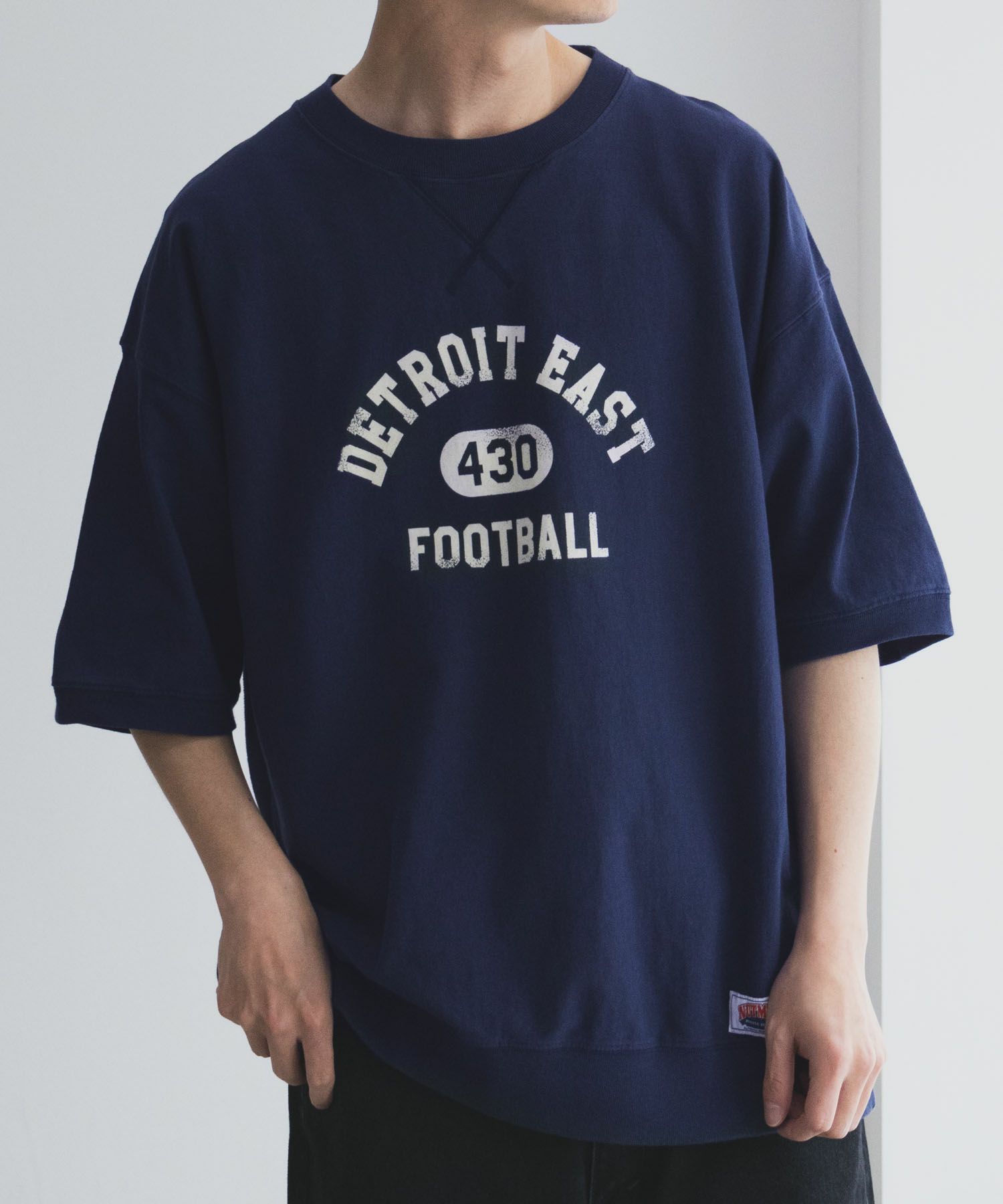 【オンラインストア限定】NUTMEG  天竺スウェットTシャツ メンズ メール便 対応商品商品画像-5