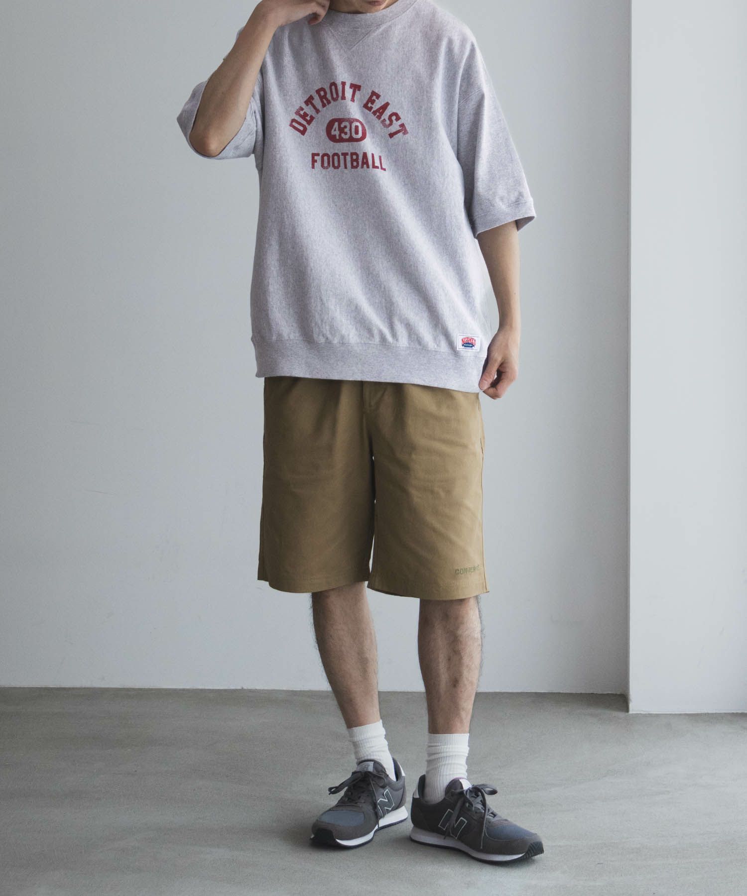 【オンラインストア限定】NUTMEG  天竺スウェットTシャツ メンズ メール便 対応商品商品画像-6