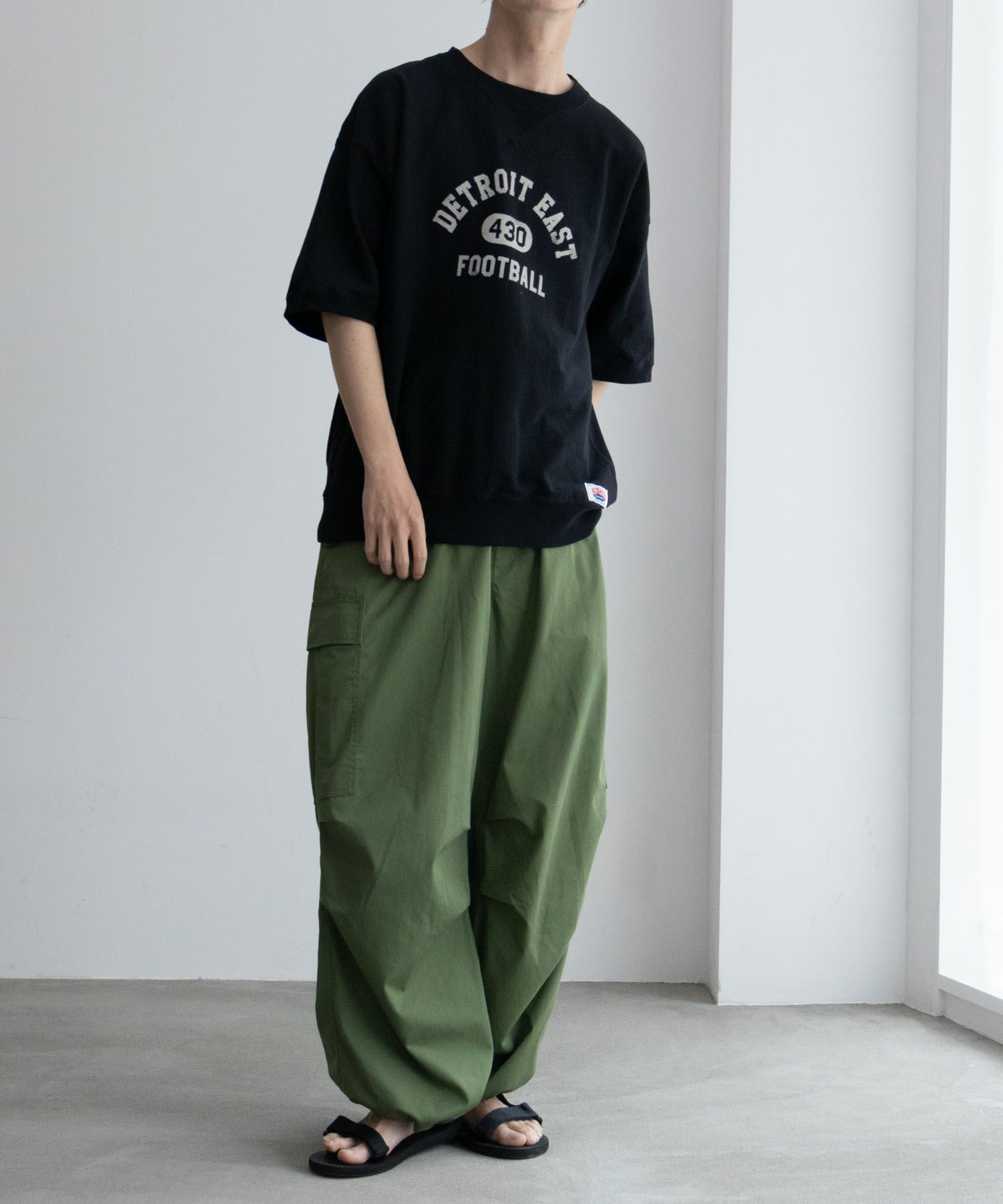 【オンラインストア限定】NUTMEG  天竺スウェットTシャツ メンズ メール便 対応商品商品画像-9