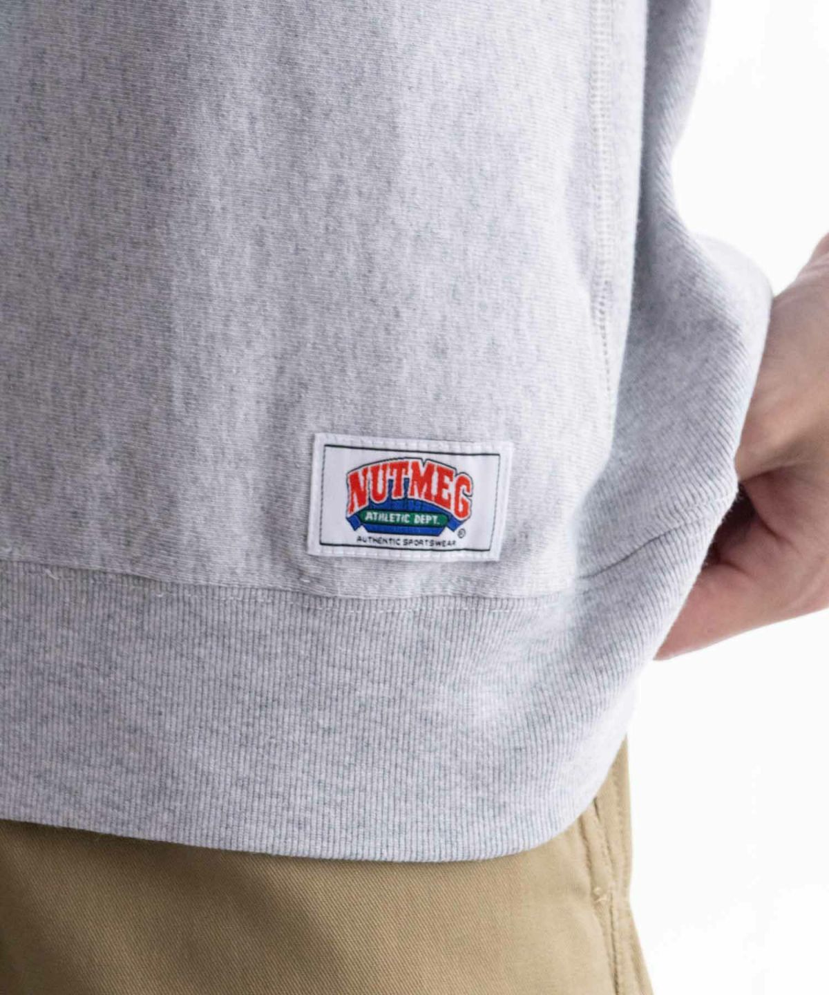 NUTMEG 天竺スウェットTシャツ メンズ ネコポス 対応商品