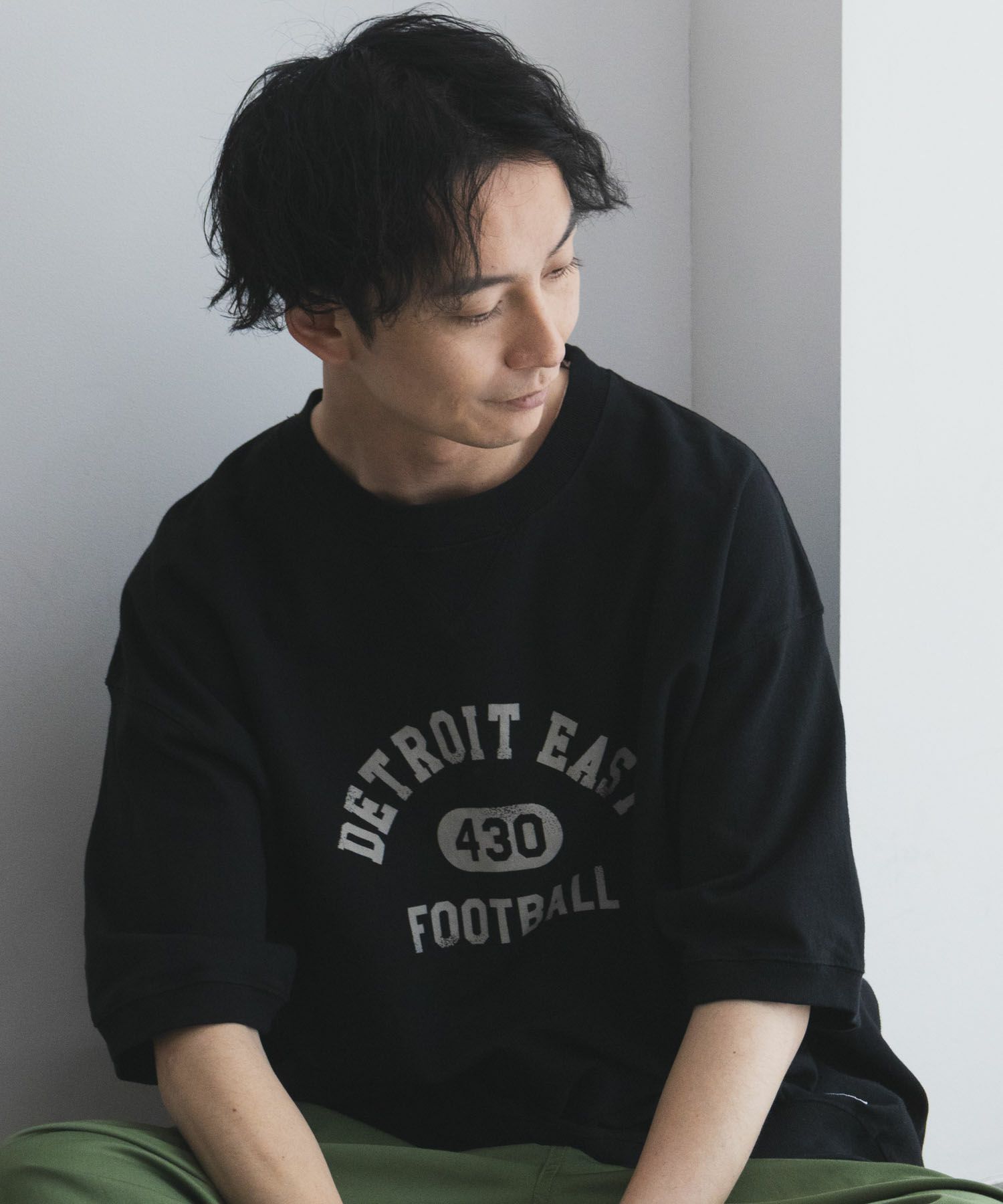 【オンラインストア限定】NUTMEG  天竺スウェットTシャツ メンズ メール便 対応商品商品画像-17