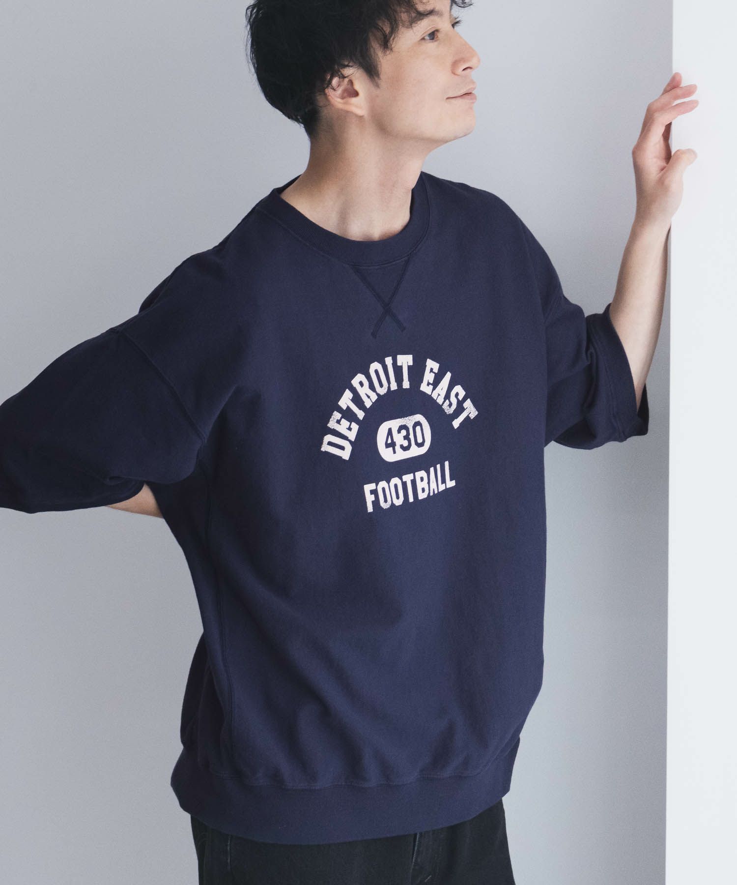 【オンラインストア限定】NUTMEG  天竺スウェットTシャツ メンズ メール便 対応商品商品サムネイル-18