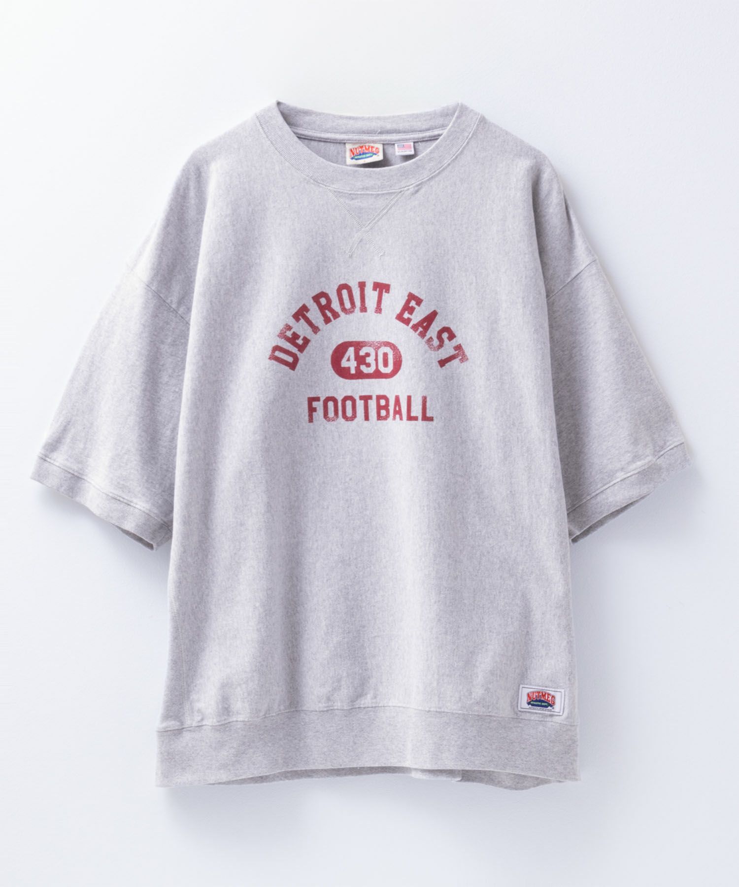 NUTMEG 天竺スウェットTシャツ メンズ ネコポス 対応商品
