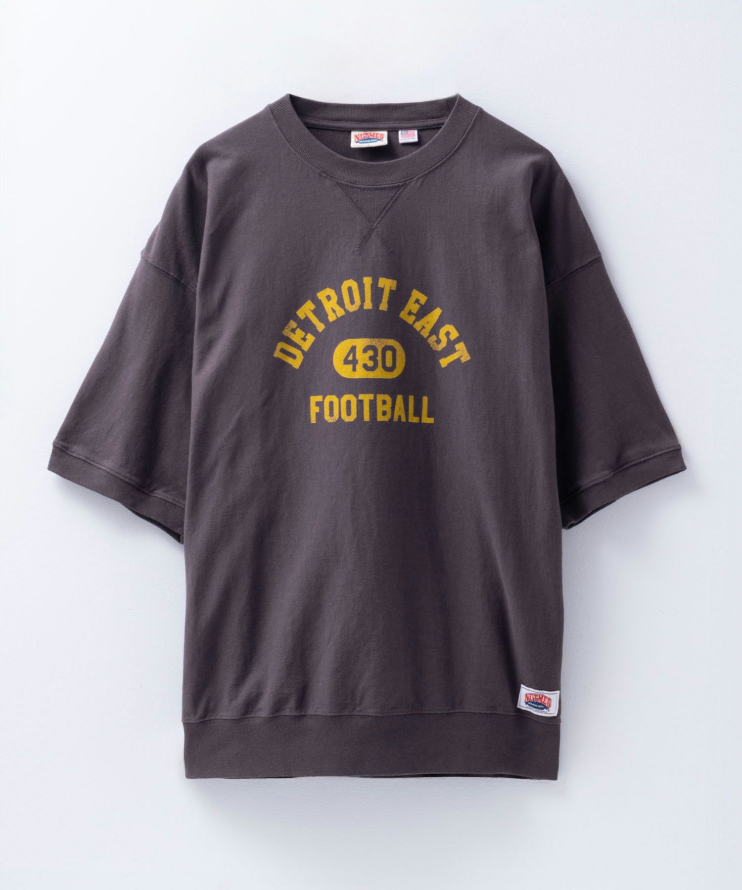 NUTMEG 天竺スウェットTシャツ メンズ ネコポス 対応商品