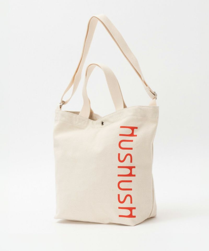 HusHusH  ロゴ入りトートバッグ商品画像-2