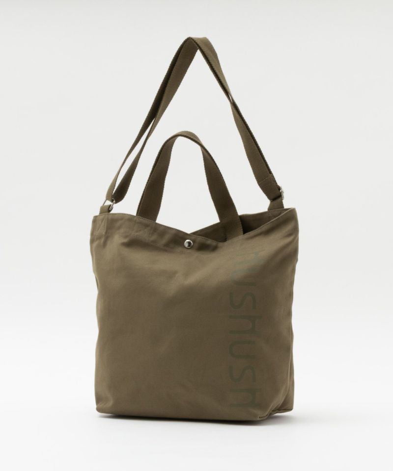 HusHusH ロゴ入りトートバッグ商品画像-4