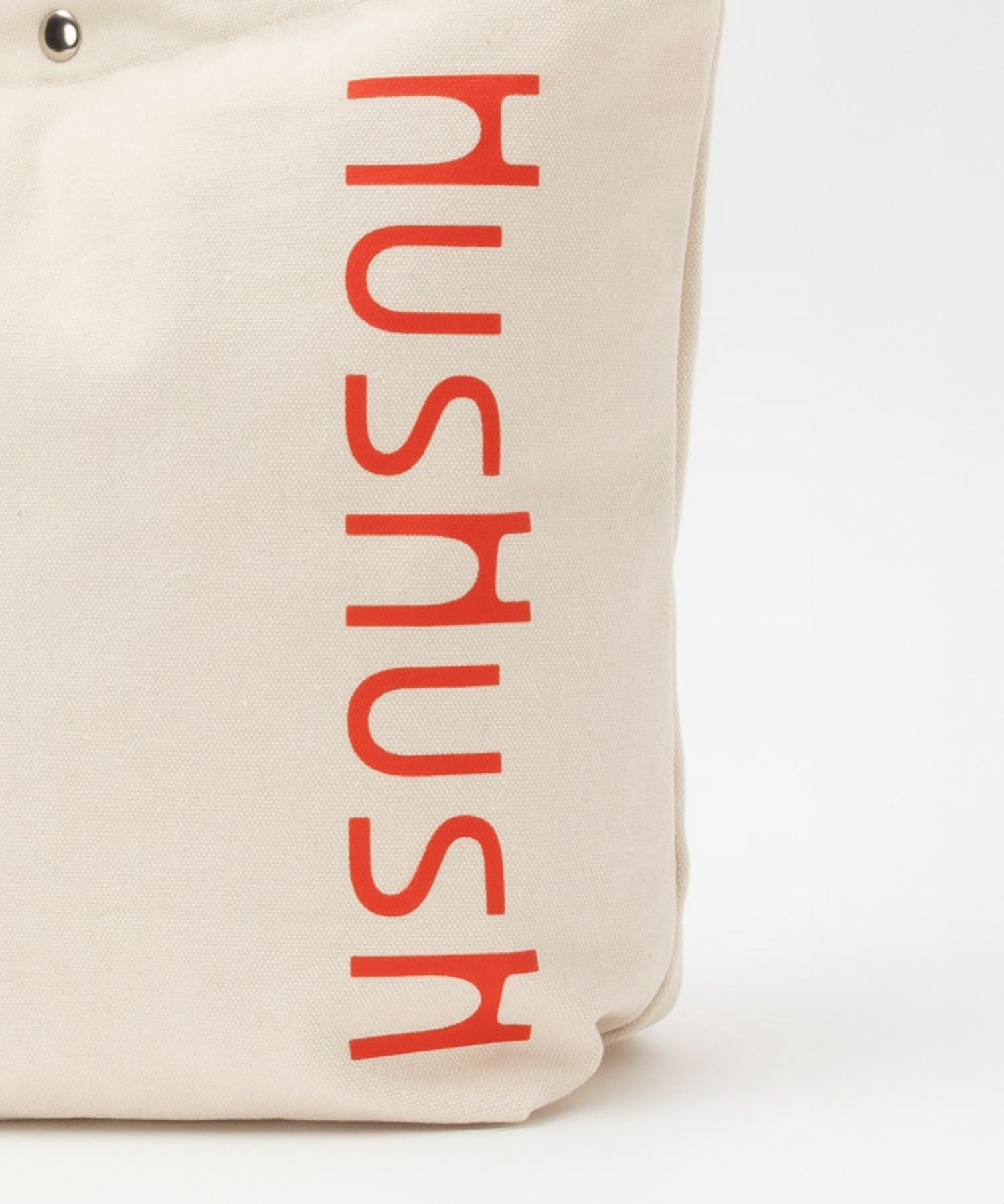 HusHusH ロゴ入りトートバッグ