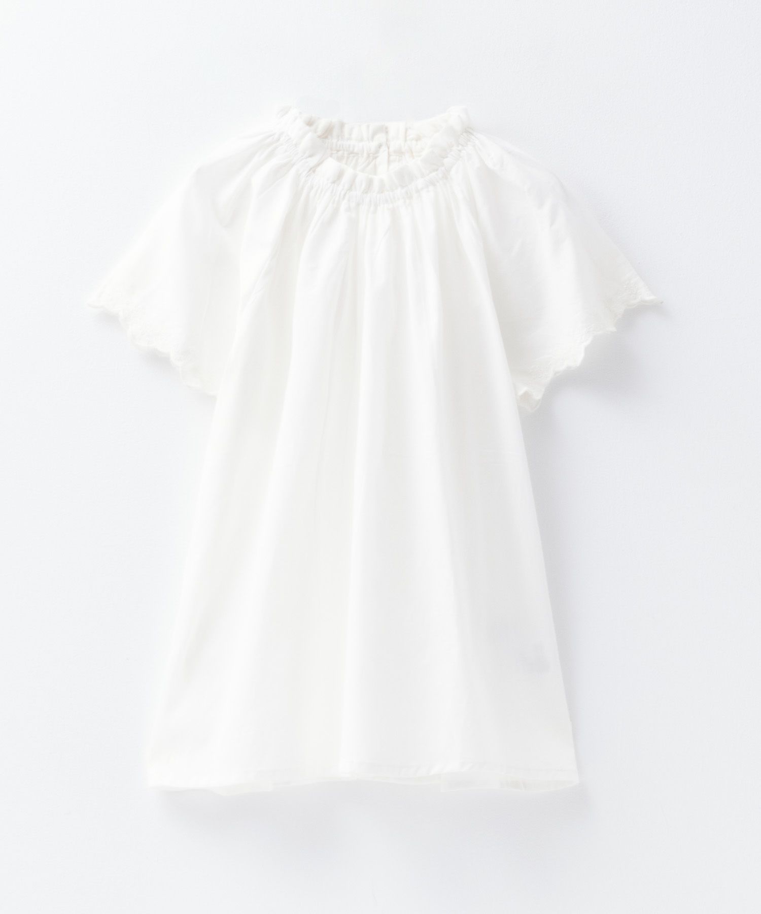 NAVY インドファブリック ギャザーブラウス キッズ商品画像-1