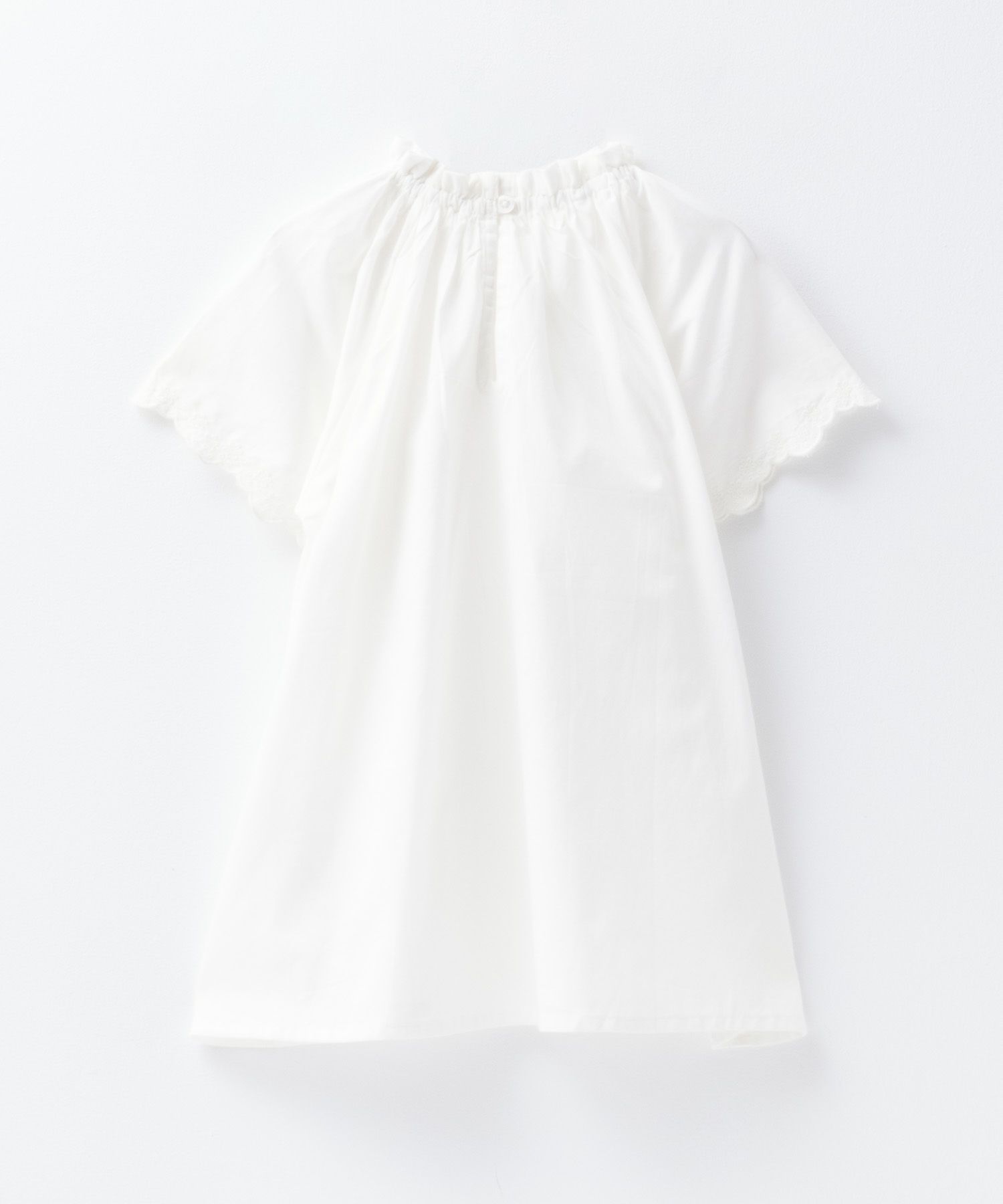 NAVY インドファブリック ギャザーブラウス キッズ