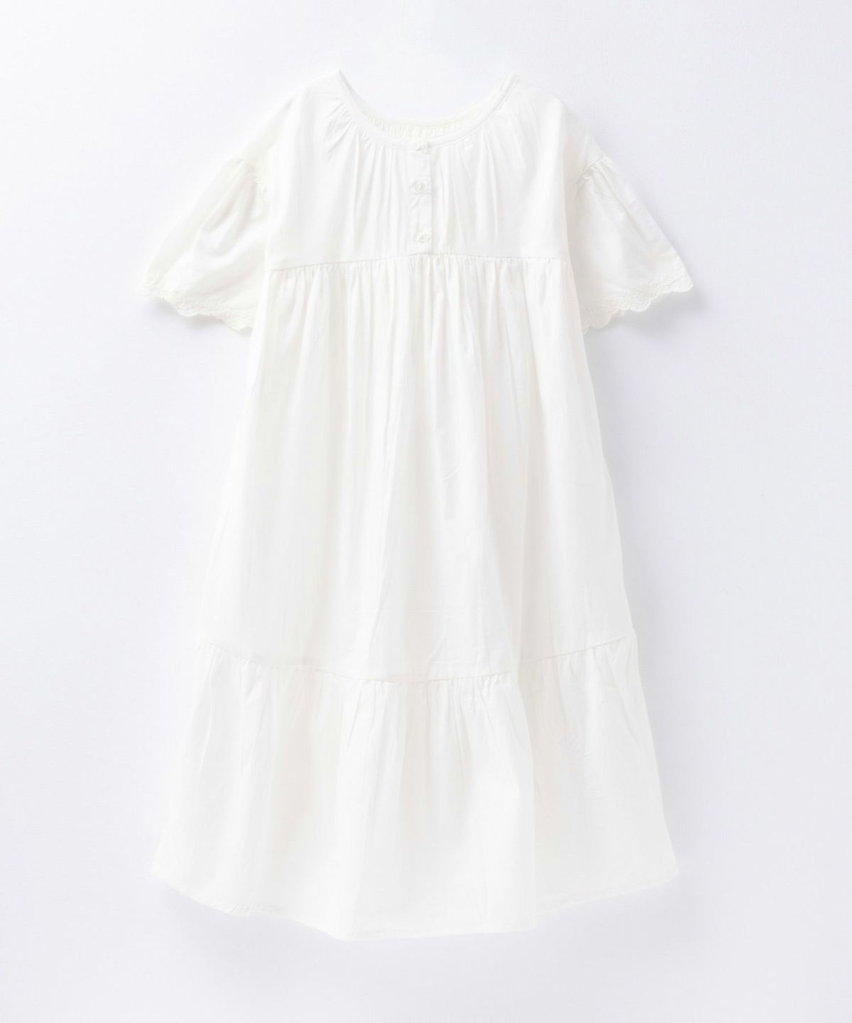 NAVY インドファブリック ギャザーワンピース キッズ