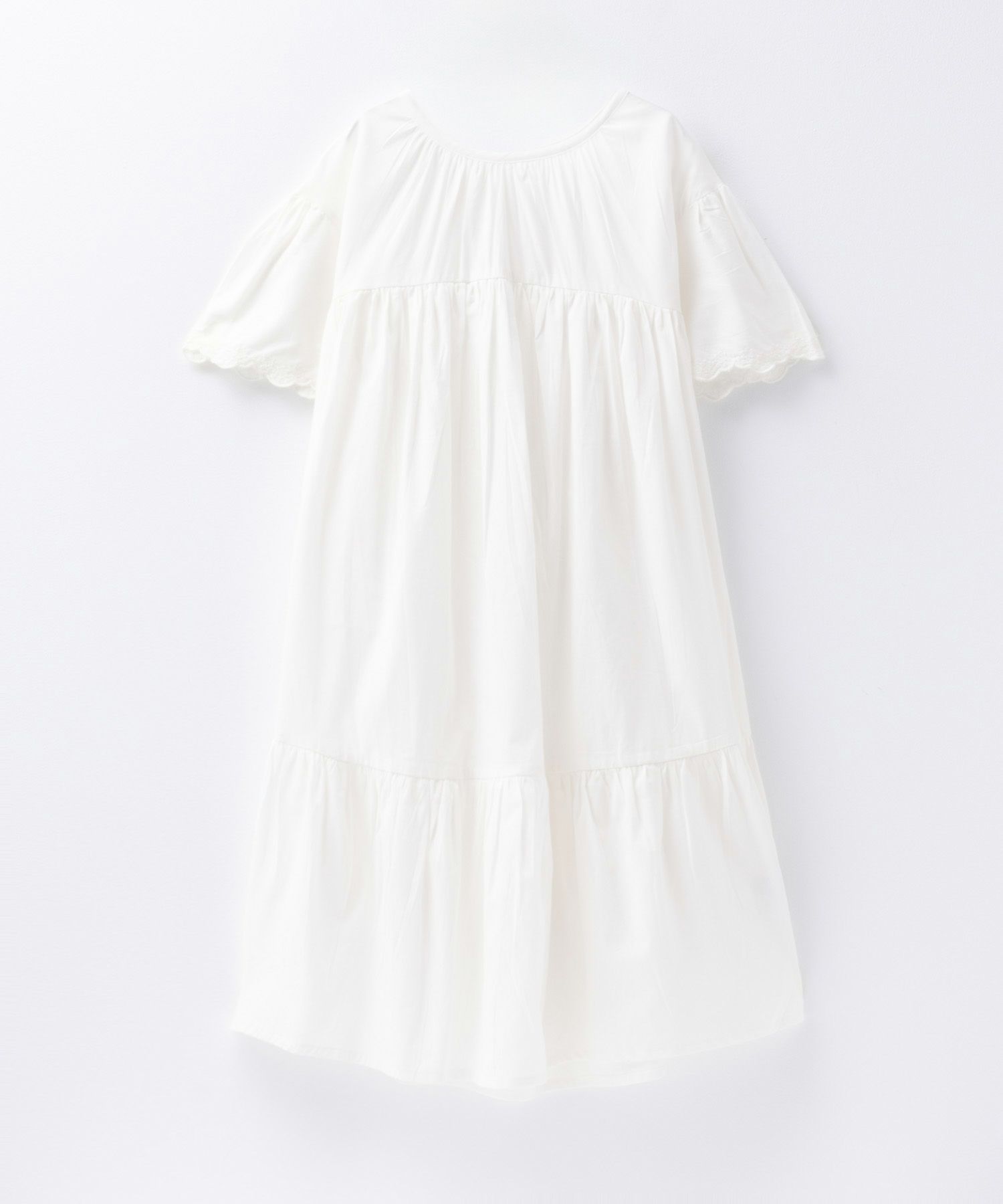 NAVY インドファブリック ギャザーワンピース キッズ
