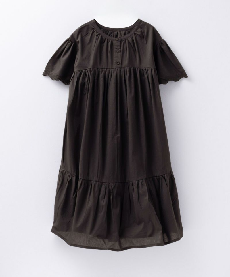 NAVY インドファブリック ギャザーワンピース キッズ商品画像-9