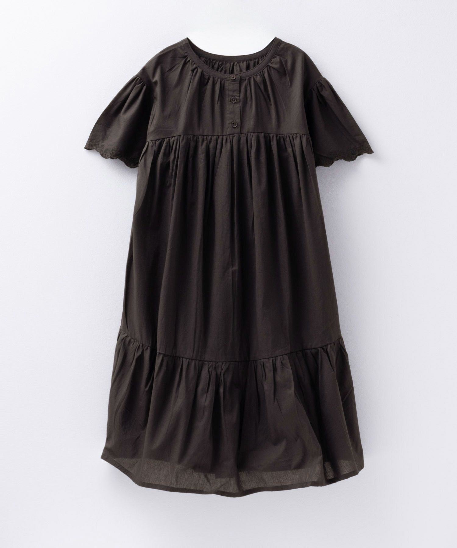 NAVY インドファブリック ギャザーワンピース キッズ