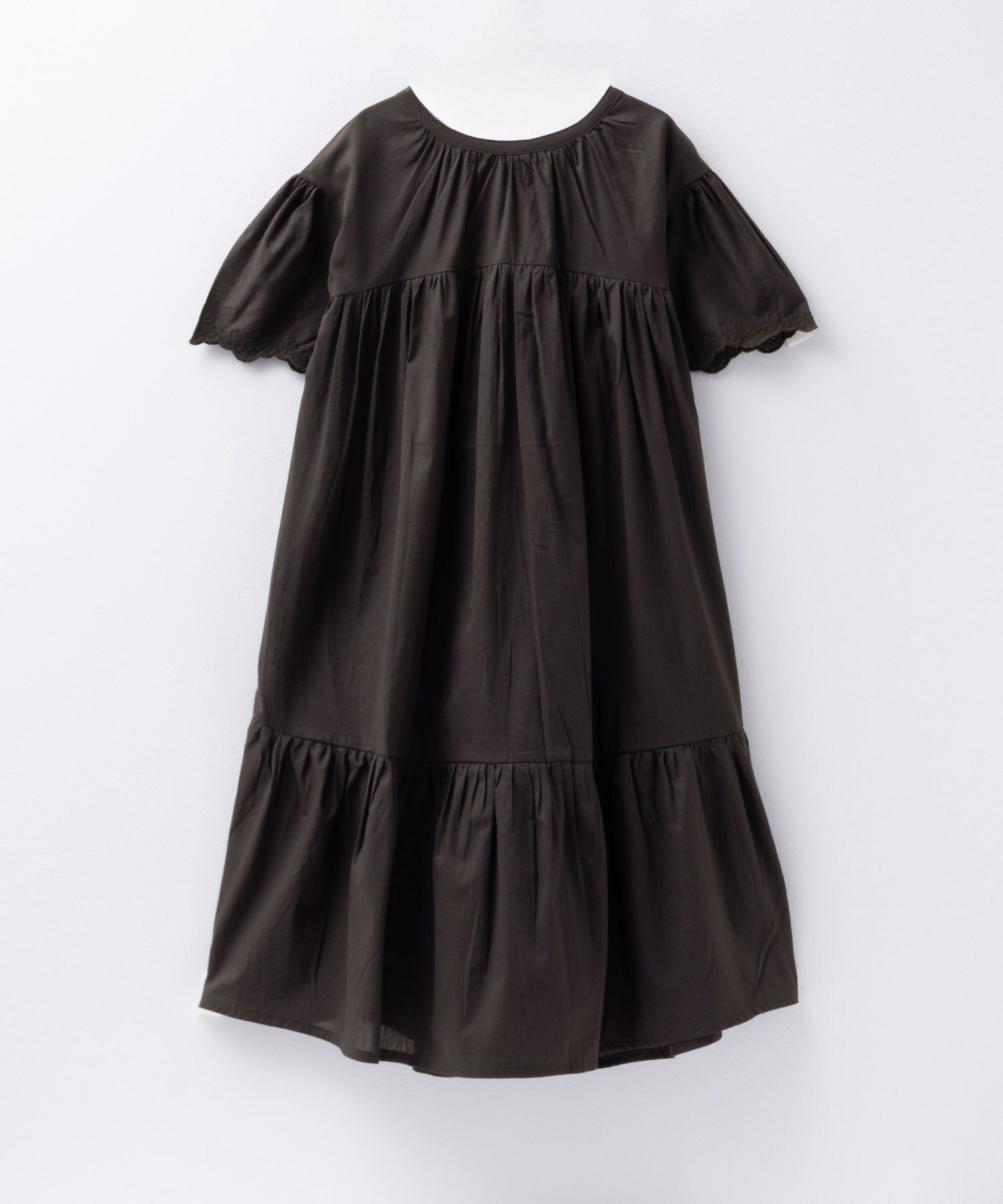 NAVY インドファブリック ギャザーワンピース キッズ