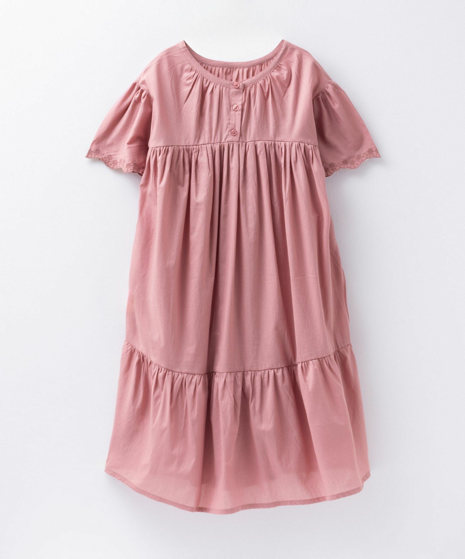 NAVY インドファブリック ギャザーワンピース キッズ