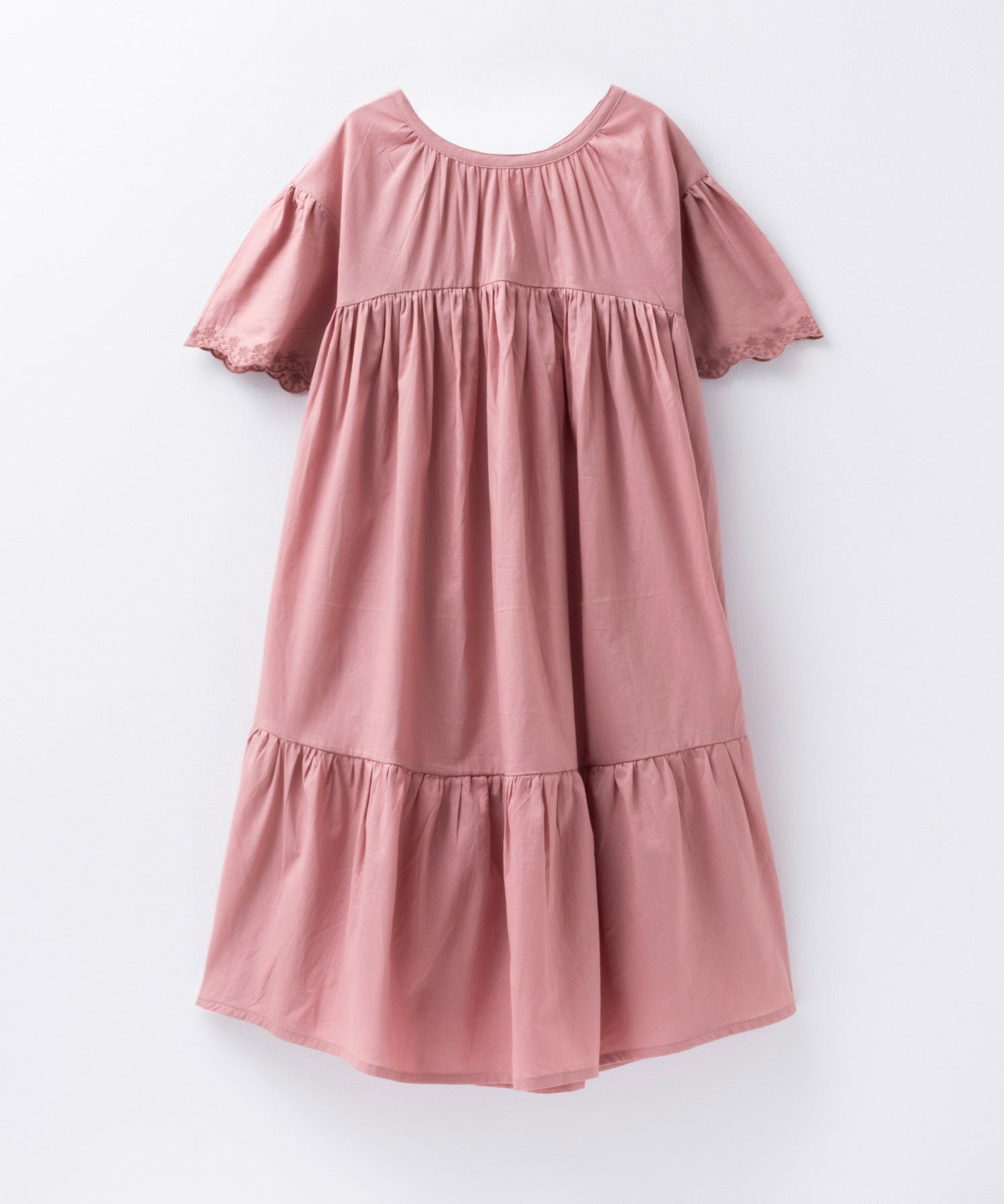 NAVY インドファブリック ギャザーワンピース キッズ商品画像-12