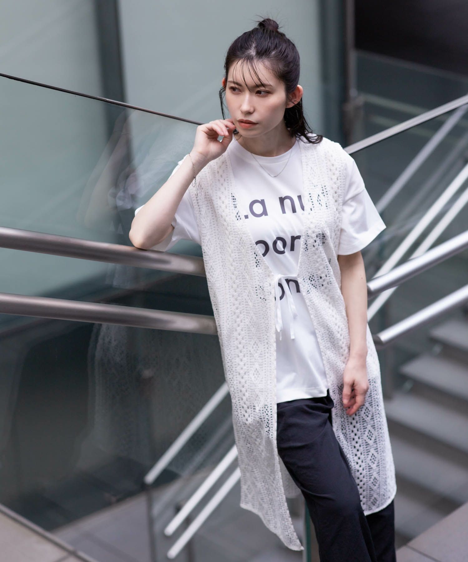 HusHusH  ビッグロゴTシャツ レディース メール便 対応商品商品サムネイル-6