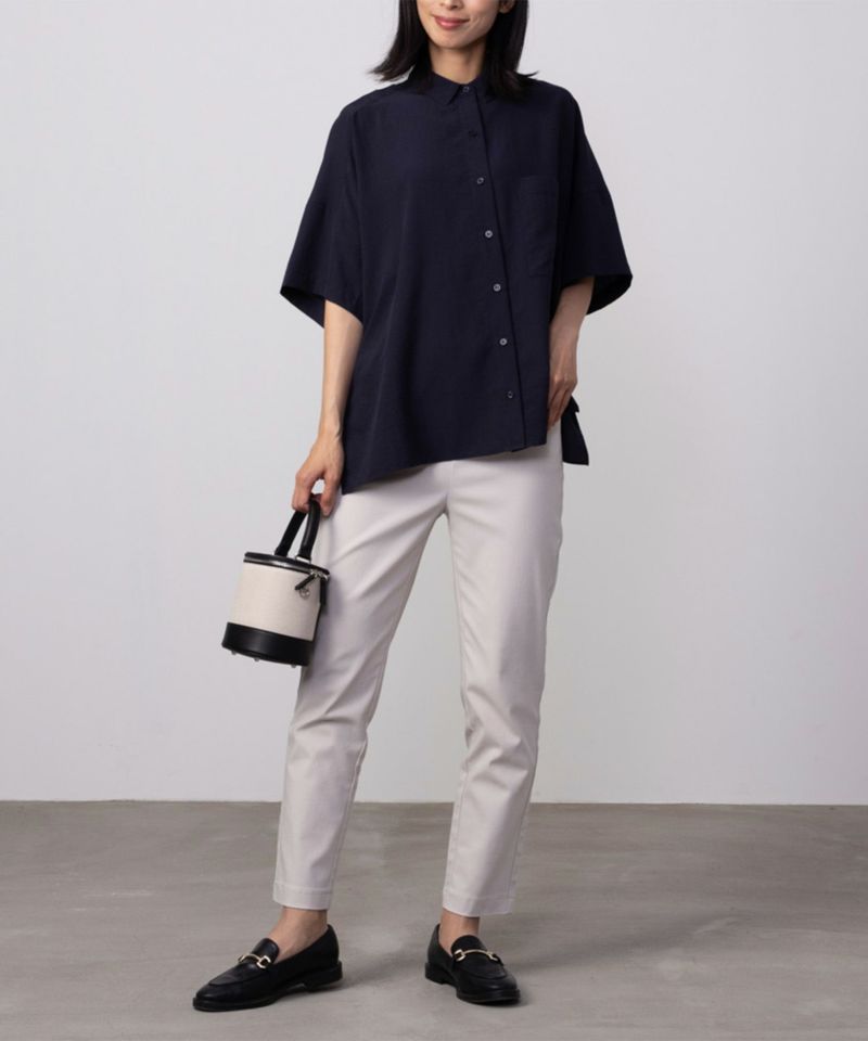 HusHusH らく美パン テーパードパンツ レディース商品画像-4