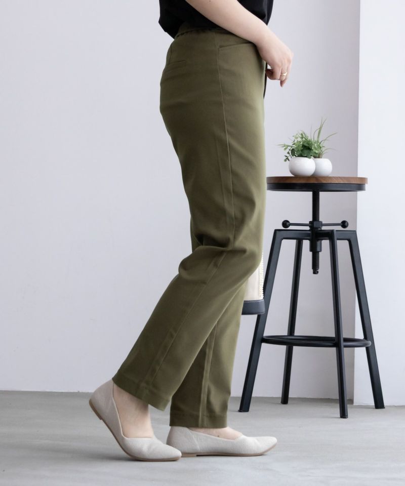 HusHusH らく美パン テーパードパンツ レディース商品画像-7